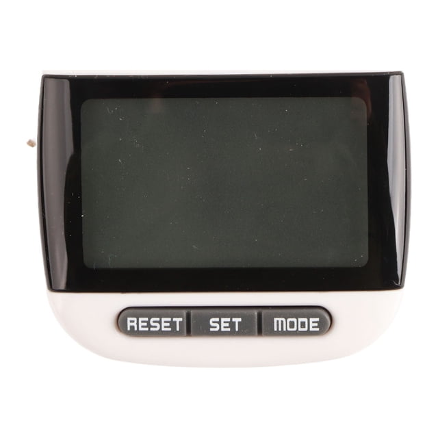 Accurate Step Counter Portable Pedometer with LCD Screen for Jogging Hiking Running WalkingBlack