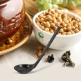 thumbnail image 2 of MOVTOTOP Black Plastic Soup Ladle with Comfortable Grip for Kitchen Use 2pcs, 2 of 8