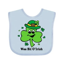 Inktastic Wee Bit O'irish Boys or Girls Baby Bib