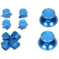 thumbnail image 1 of Controller Metal Buttons, Aluminum Alloy Controller Button Joystick Key Reducing Fatigue Stylish  For PS5 Controller, 1 of 8