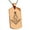 Rose, variant on Stainless Steel Freemasons Masonic Floral Compass Engraved Dog Tag Pendant Necklace
