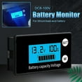 thumbnail image 4 of Capacité de Batterie Moniteur de Batterie Dc8V-100V/Dc8V-60V Tension Écran Lcd 1 Pce, 4 of 5