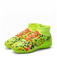 thumbnail image 2 of DREAM PAIRS Boys Girls Indoor Soccer Shoes High Top Football Turf Futsal Shoes for Little/Big Kid, 2 of 6