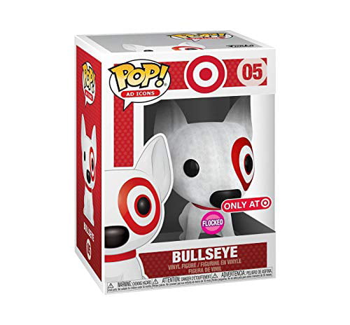 Funko POP! Ad Icons: Target - Bullseye (Flocked with Red Collar) (Target  Exclusive)