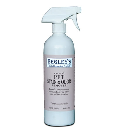 Begley's Natural Pet Stain and Odor Remover, 24 Oz