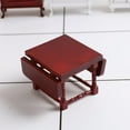 thumbnail image 1 of SUTENGDA Small Table Dining Tables Handmade Model Child 12.3X7.8CM Brown, 1 of 8