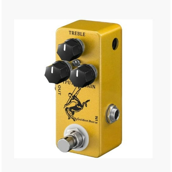 MOSKY Golden Horse Overdrive Effect Pedal Boost Guitar Effect Pedal with True Bypass for Electric Guitar