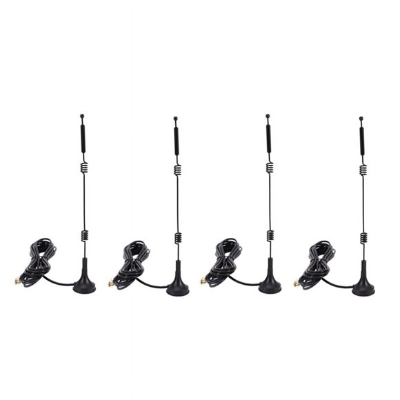 4X 9DBi SMA Male 2.4GHz 5GHZ High Gain WiFi Router Antenna for Wireless IP Camera