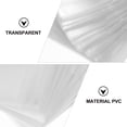 thumbnail image 2 of FRCOLOR Sac Thermorétractable 200 Pcs Film Thermorétractable Transparent PVC Emballage Rétractable Protecteur de Scellement, 3.15"X2.76"X0.04 Pouces, 2 of 4