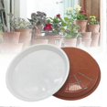 thumbnail image 3 of 10pcs 10sizes Plastic Round Shape Home Garden Flower Pot Planter Tray Saucers-DF, 3 of 5