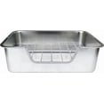 thumbnail image 3 of Stainless Steel Sifting Litter Box for Rabbit (XL), 3 of 11