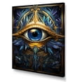 thumbnail image 2 of Designart "Eye of Horus Symbols of Mystery" Symbols Wall Art Print, 2 of 5