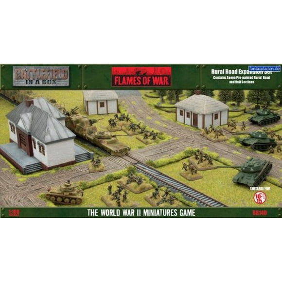 Flames of War Rural Road Expansion Set
