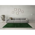 thumbnail image 3 of Ahgly Company Indoor Rectangle Oriental Emerald Green Modern Area Rugs, 2' x 5', 3 of 4