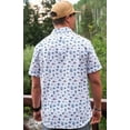 thumbnail image 2 of Burlebo Men's Performance Short Sleeve Button Up Shirt (Dallas, Medium), 2 of 3