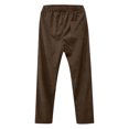 thumbnail image 5 of Juslio Women Pants Comfortable Corduroy Elastic Waist with Pockets Casual Straight Pants, 5 of 9