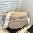 thumbnail image 4 of Riñonera Informal Bolso Cruzado Elegante Pana para El Pecho Bolsas Al Aire Libre, 4 of 9