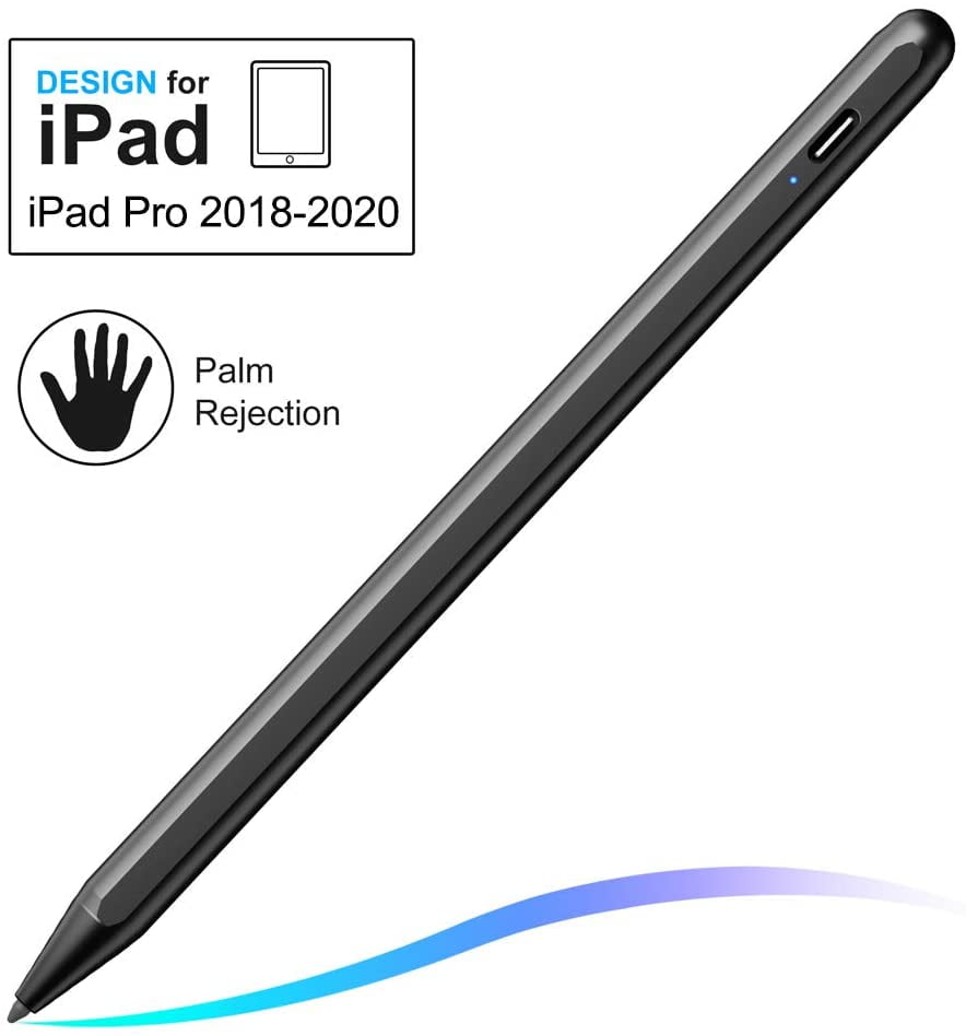 Active Stylus for iPad with Palm Rejection Apple Pen,Compatible Stylus for iPad 6th Gen/7th gen,iPad Air 3rd Gen and iPad Mini 5th Gen Digital Stylus Fine Point Stylist Pen for iPad Series White