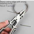 thumbnail image 2 of Industrial-Grade Multi-Functional Plier Set: Electrician-Specific Straight & Diagonal Cutters, High-Quality Steel Construction, Compact & Lightweight Design for Home/Workplace Use – Manufacturer, 2 of 6