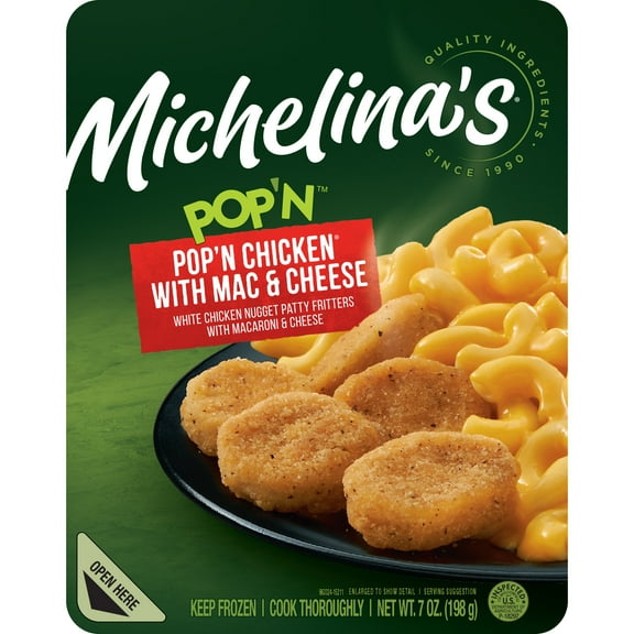 Michelina's Pop 'N Chicken Nugget with Mac & Cheese