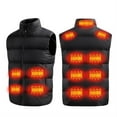 thumbnail image 2 of Turilly Plus Size Heated Jacket Vests For Men And Women 13 Heating Heated Jacket Winter Double Remote Control Heating Coat, 2 of 6