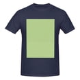 thumbnail image 4 of Bingfone Green Gingham Men'S Loose Fit Short-Sleeve Pocket T-Shirt, 4 of 7
