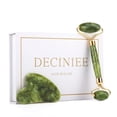 thumbnail image 1 of Set de masajeador facial de belleza Deciniee Jade Roller & Gua Sha, 1 of 7
