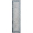 thumbnail image 5 of Naar Marfi 2X8 Area Rug, Blue/Ivory Border, Non-Slip and Non-Shedding Area Rugs for Home Bedroom, Kitchen Floor, Bathroom, Dining and Office, 5 of 8