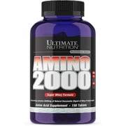 Ultimate Nutrition Amino 2000 Super Whey Formula Tablets, 2000 mg, 150-Count Bottles