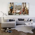 thumbnail image 2 of ARTCANVAS The Banquet Of Cleopatra 1743 Canvas Art Print by Giovanni Battista Tiepolo - Size: 60" x 40" (1.50" Deep) (3-Piece), 2 of 9