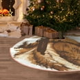 thumbnail image 5 of Fotbe Western Cowboy Countryside Pattern Christmas Tree Skirt, Tree Skirts Plush Christmas Decorations, Christmas Tree Skirts Xmas Decorations Holiday Party Decor-36", 5 of 6