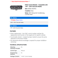 thumbnail image 2 of HVAC Control Module - Compatible with 1997 - 2005 Chevy Malibu 1998 1999 2000 2001 2002 2003 2004, 2 of 2