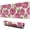 Pioneer Flower Floral, variant on Long Mouse Pads for Desk,Pioneer Flower Floral Print Pattern Desk Mats on Top Of Desks, Desk Mouse Pad Extra Large with 3mm Non-Slip Base and Stitched Edge for Gaming,Office,Work,Home 31.5"x11.8"
