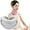 Gray, variant on Relief Pressure Hollow-Out Breathable Soft Neck Brace, Posture Corrector & Cervical Collar Traction Device for Neck Pain and Support, Breathable Adjustable, Keep Vertebrae Stable and Aligned