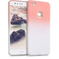 thumbnail image 1 of AIMTYD TPU Silicone Case Compatible with Huawei P10 Lite - Case Soft Cover - Bicolor Pink/White - -, 1 of 7