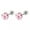 4mm love pink, variant on Colorful Stone Piercing Jewelry Diamond Stud Earring Crystal Ear Studs 1 Pair` ➳-4mm star pink
