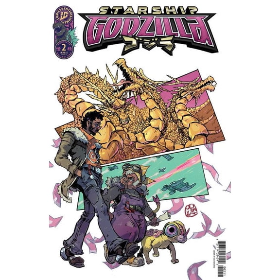 Starship Godzilla #2A VF ; IDW Comic Book