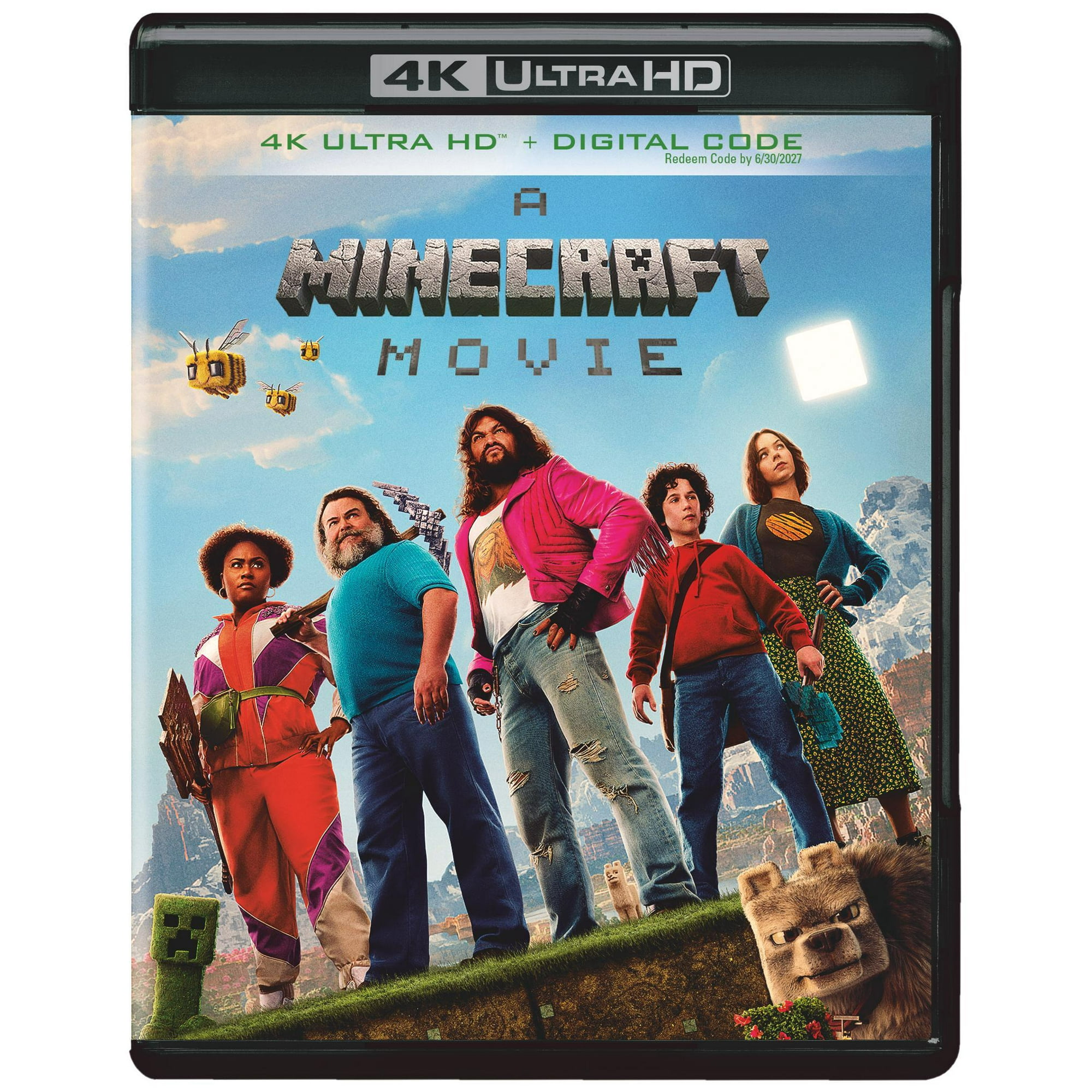 A Minecraft Movie (4K Ultra HD + Digital Copy), Family, Warner Bros.