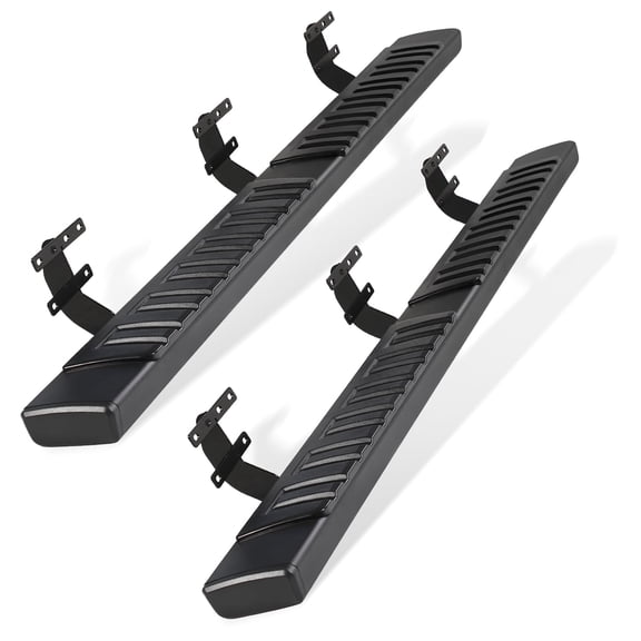 TPA 6" Black Aluminum Alloy Running Boards Fit for Quad/Extended Cab 2019-2025 Dodge Ram 1500 New Body Style Side Step Nerf Bar(2019-2025 Ram 1500 Classic 2019-2025 Ram 2500 3500 Excluded)
