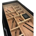 thumbnail image 5 of Prestige Import Group - Baldwin Contemporary High Lacquer Cigar Humidor - Color: Jet Black - Capacity: Up to 150, 5 of 9