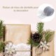 thumbnail image 4 of Cinta de encaje de 10 m/4,5 cm de ancho, cinta de encaje con patrón floral colorido para decoración de bodas (gris), 4 of 5