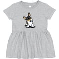 thumbnail image 3 of Inktastic Tri Color Corgi Girls Baby Dress, 3 of 5