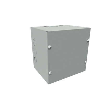 Captive Screws Electrical Enclosures 15 in H 4 in D 12 in W 1 Steel SC121504