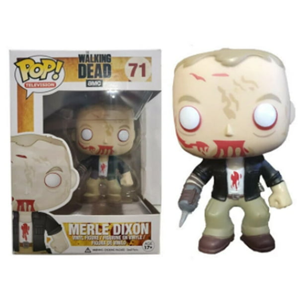 FUNKO POP-figura de acción de The Walking Dead, Merle, XON, Michonne, Carol, Peletier, Carl, Zombie, muñeco de juguete