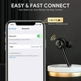 thumbnail image 5 of Wireless Earbuds Bluetooth 5.0 Touch Control Stereo Earphones in-Ear with LED Display, Waterproof Headphones with Built-in Mic Headset Portable USB-C Fast Charging Case for Home Office Travel,Black, 5 of 7
