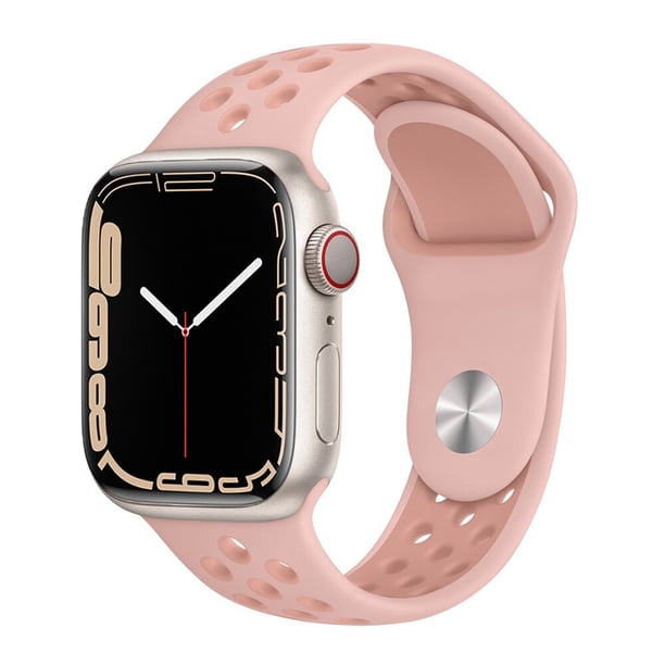 Correa para apple watch banda de silicona 45mm 44mm Ultra 49mm 41mm 40mm 38mm 42mm 45 mm Pulsera deportiva iWatch series 7 3 4 5 6 SE 8 Dengxun unisex