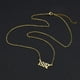 thumbnail image 4 of Collar con colgante de número de año de nacimiento, collar de acero inoxidable con número de oro y cumpleaños, joyería de cadena para mujer y niña Adepaton LRWJ198-1, 4 of 6