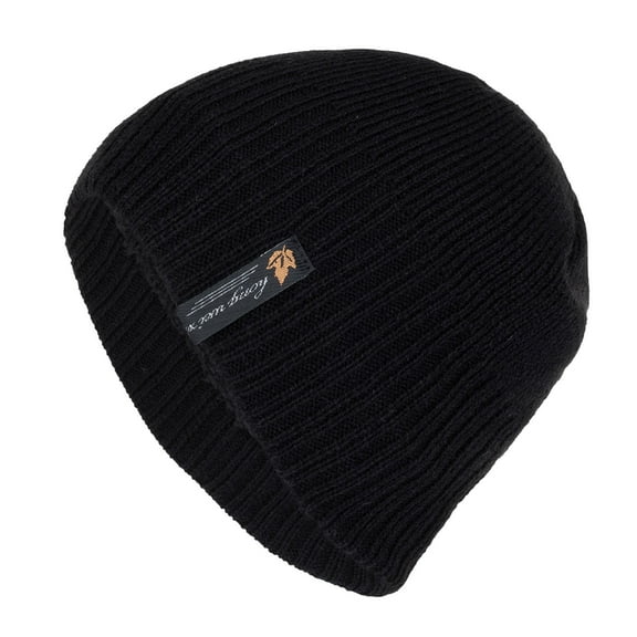 iHPH7 Skull Caps for Men Beenies Hats Beanies Y2k Skull Beanie Knitted Hat Winter Accessories for Women Wool Hat Black One Size