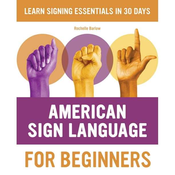 American Sign Language Books For Beginners