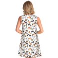 thumbnail image 2 of Bixox Horse Print Women's Sleeveless A-Line Dress with Pockets, Casual Knee-Length Tank Dress for Summer-X-Large, 2 of 7